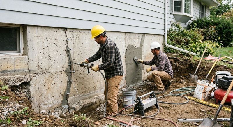 Basement Foundation Repair in Crowley, TX