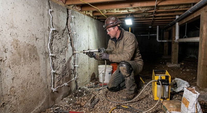 Basement Foundation Repair in Keller, TX