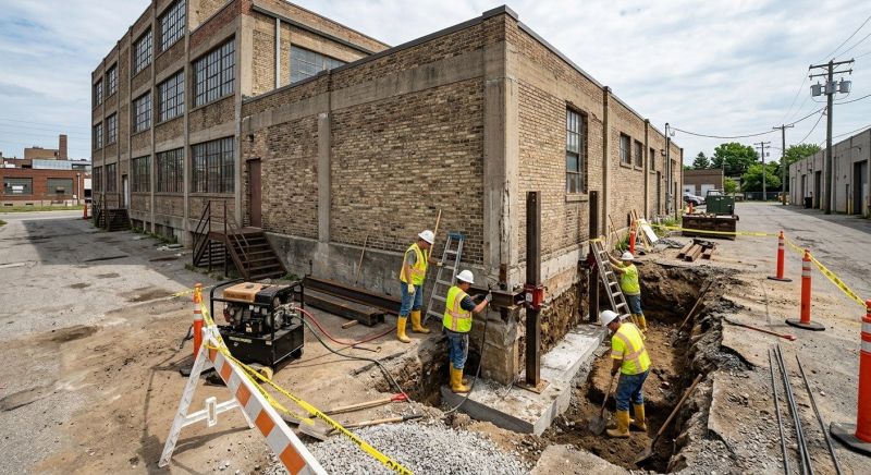 Building Foundation Repair in Colleyville, TX
