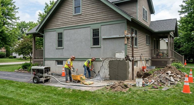 Building Foundation Repair in Euless, TX