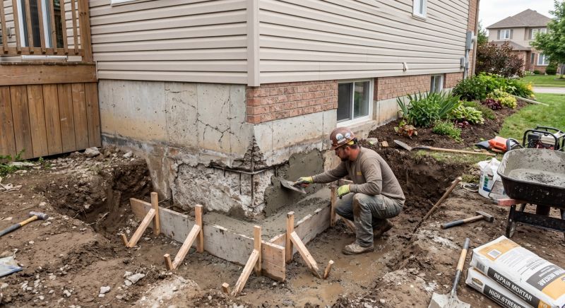 Building Foundation Repair in Midlothian, TX