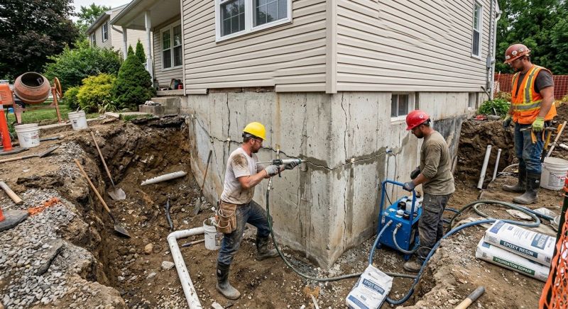 Concrete Foundation Repair in Grapevine, TX