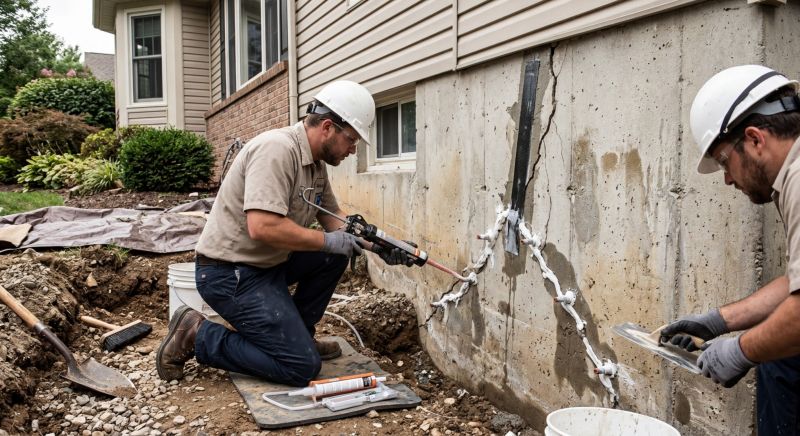 Cracked Foundation Repair in Burleson, TX