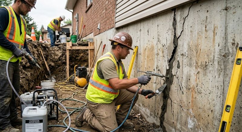 Cracked Foundation Repair in Fort Worth, TX