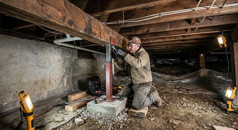 Crawlspace Foundation Repair in Keller, TX