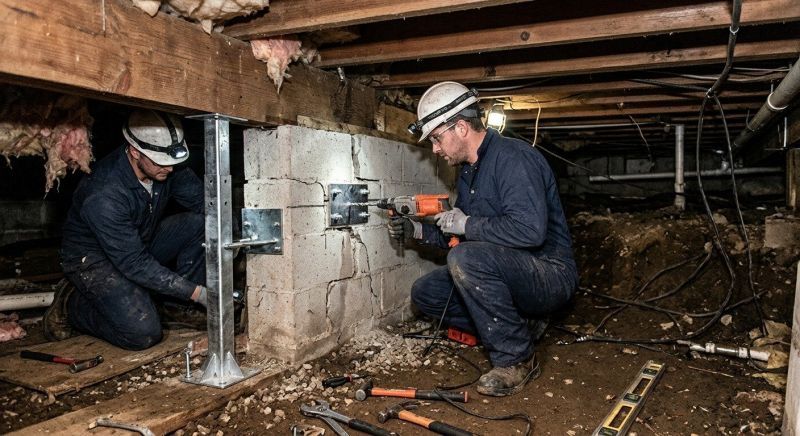 Crawlspace Foundation Repair in Midlothian, TX