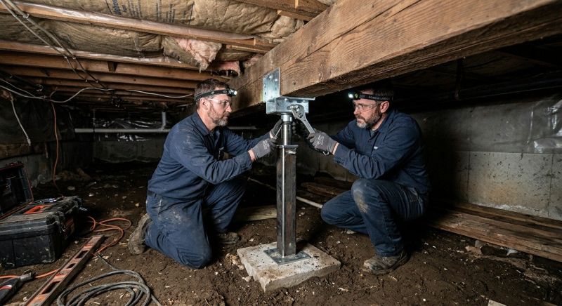 Crawlspace Foundation Repair in Red Oak, TX
