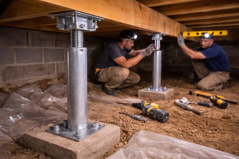 Crawlspace Structural Repair in Arlington, TX