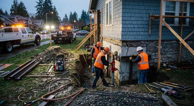Emergency Foundation Repair in Arlington, TX
