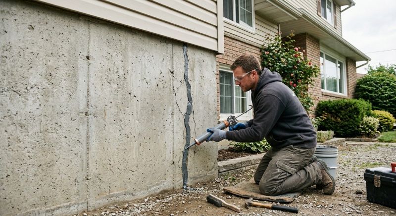 Foundation Crack Sealing in Arlington, TX