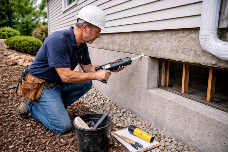 Foundation Crack Sealing in Arlington, TX