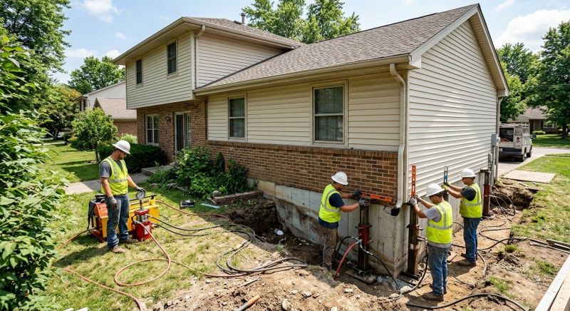 Foundation Jacking in Carrollton, TX