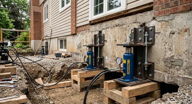 Foundation Jacking in Dallas, TX