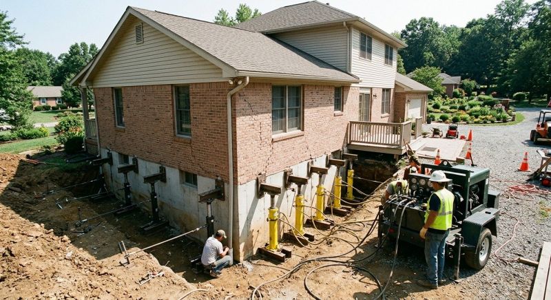 Foundation Jacking in Denton County, TX