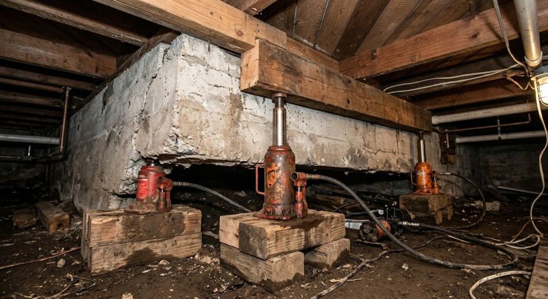 Foundation Jacking in Euless, TX