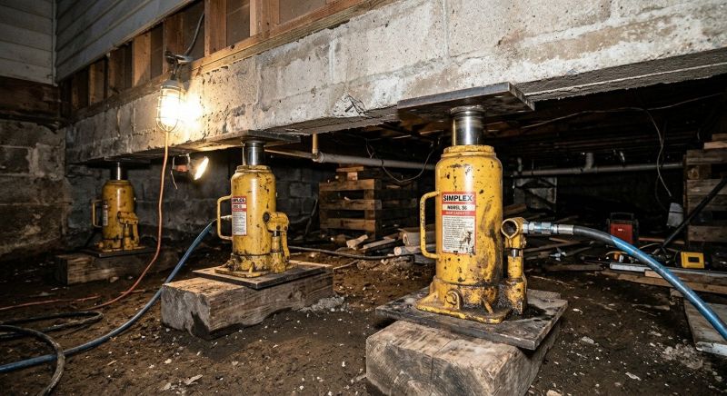Foundation Jacking in Fort Worth, TX