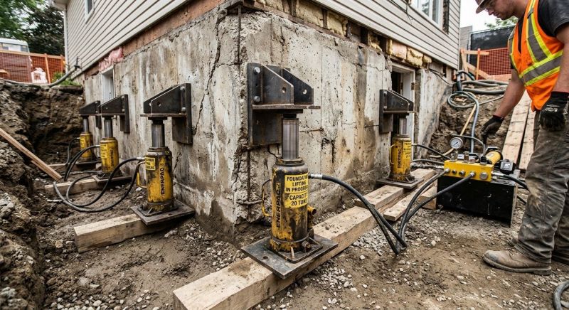 Foundation Jacking in Keller, TX