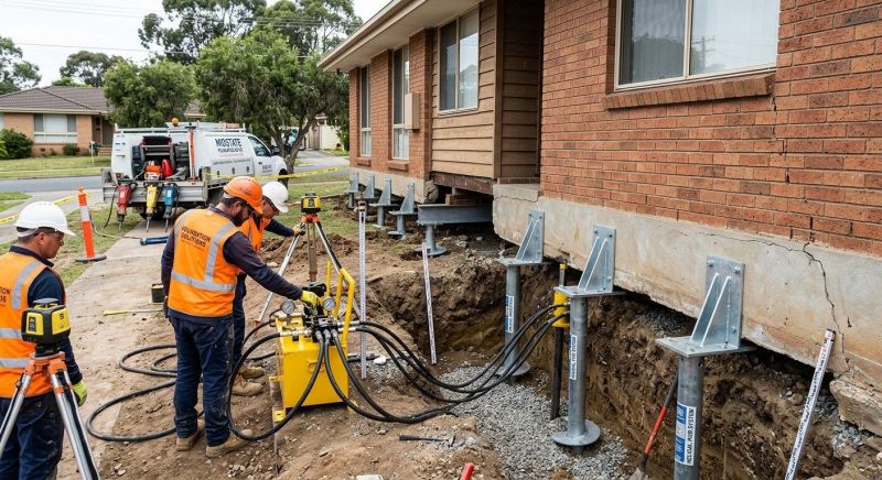 Foundation Jacking in Mansfield, TX