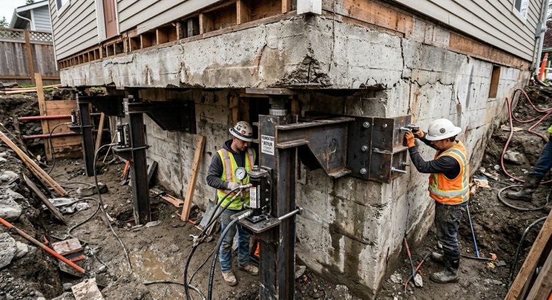 Foundation Lifting in Bedford, TX