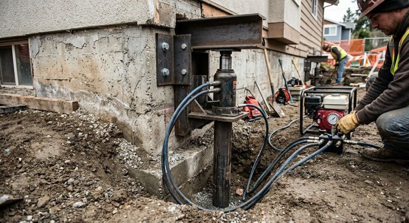 Foundation Lifting in Dallas, TX