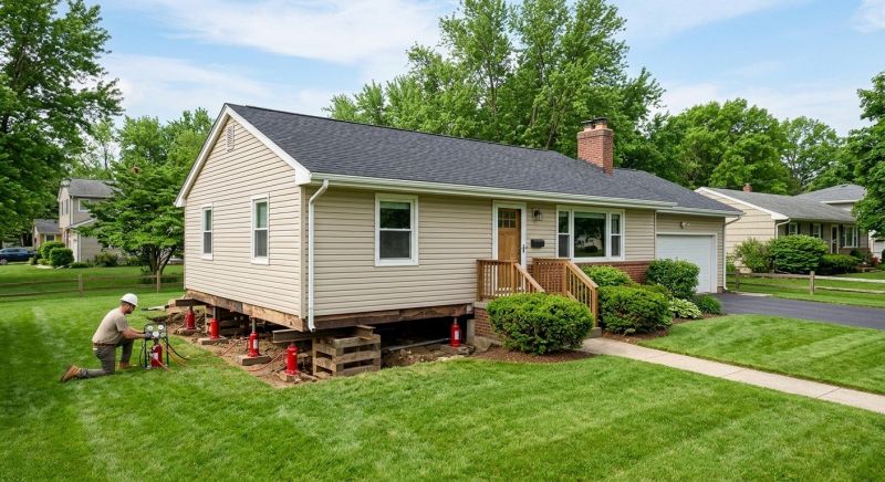 Foundation Lifting in Hurst, TX
