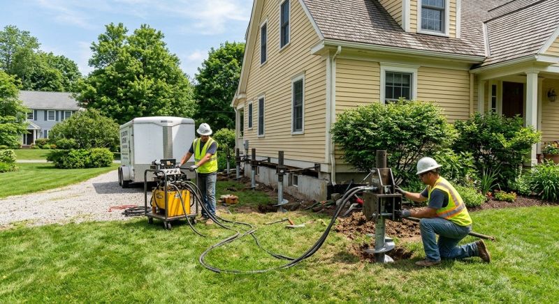 Foundation Lifting in Irving, TX
