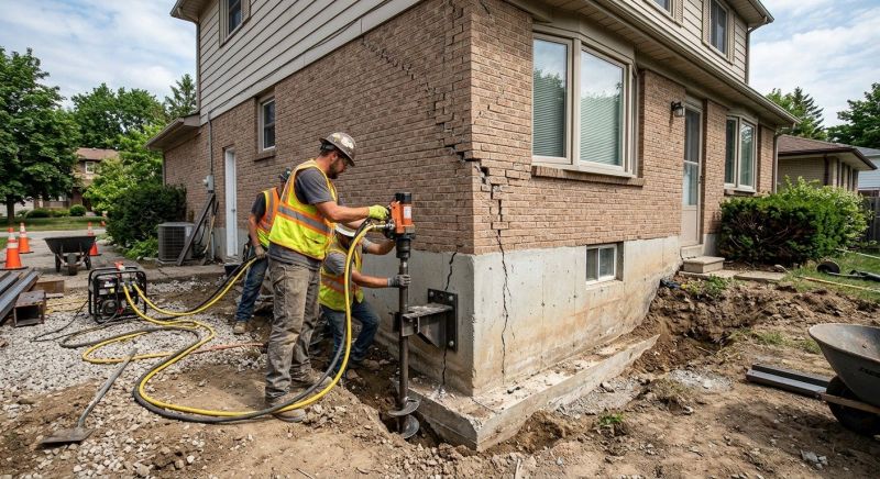 Foundation Lifting in Johnson County, TX
