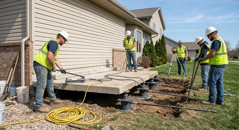 Foundation Lifting in Keller, TX