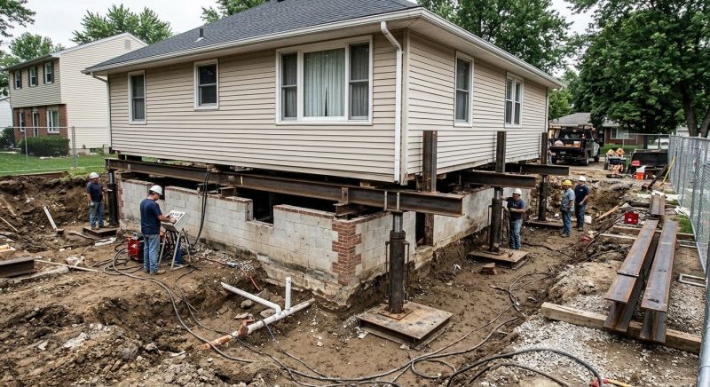 Foundation Lifting in Arlington, TX