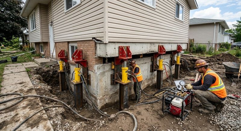 Foundation Lifting in Roanoke, TX