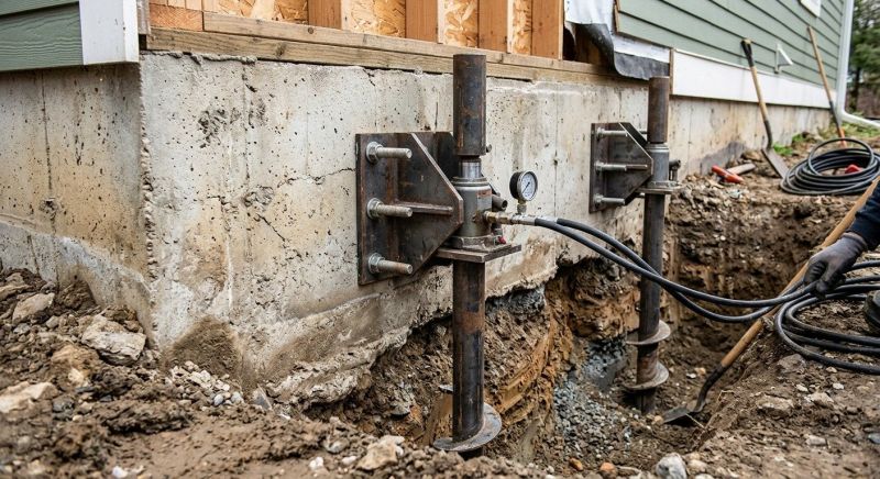 Foundation Pier Leveling in Arlington, TX