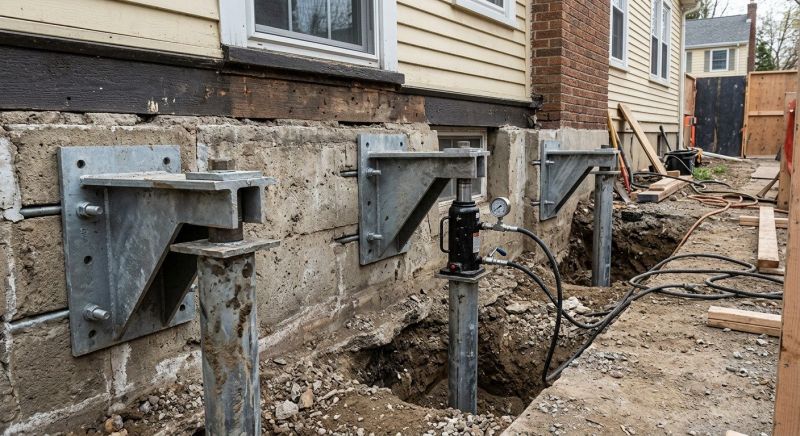 Foundation Pier Leveling in Arlington, TX