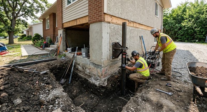 Foundation Pier Repair in Arlington, TX