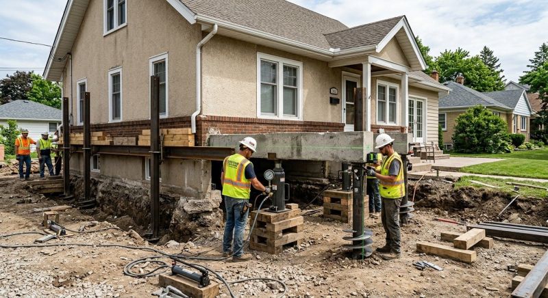 Foundation Releveling in Arlington, TX