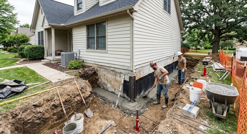 Foundation Repair in Midlothian, TX