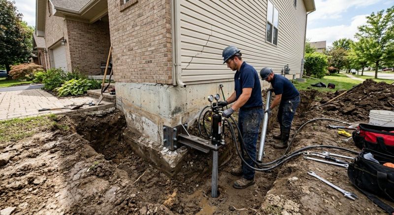 Foundation Settlement Repair in Arlington, TX