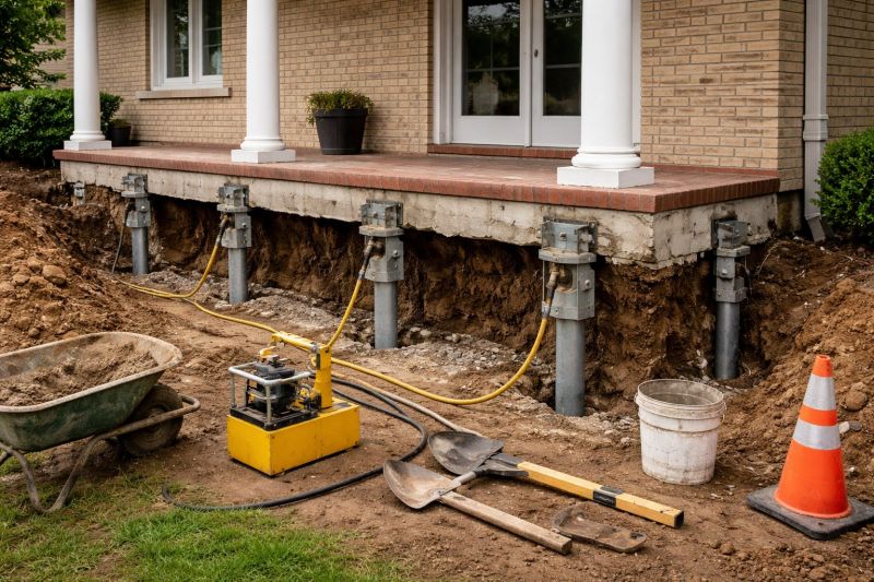 Foundation Stabilizing in Carrollton, TX