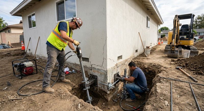 Foundation Stabilizing in Dallas County, TX