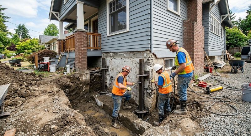 Foundation Stabilizing in Denton County, TX