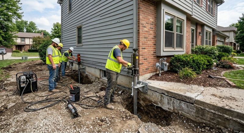Foundation Stabilizing in Haltom City, TX