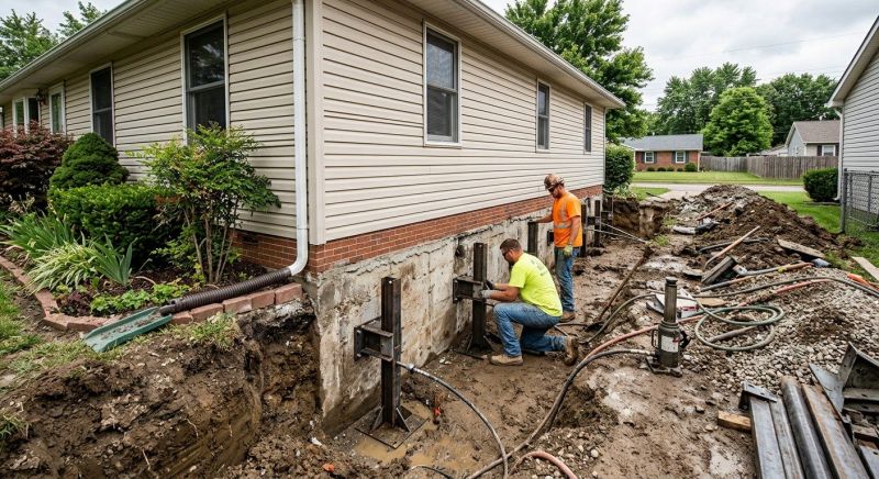 Foundation Stabilizing in Irving, TX