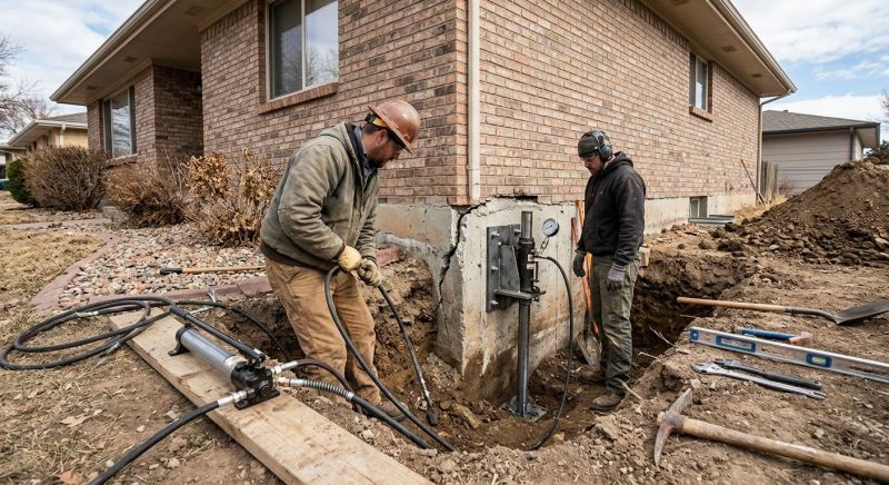 Foundation Stabilizing in Johnson County, TX