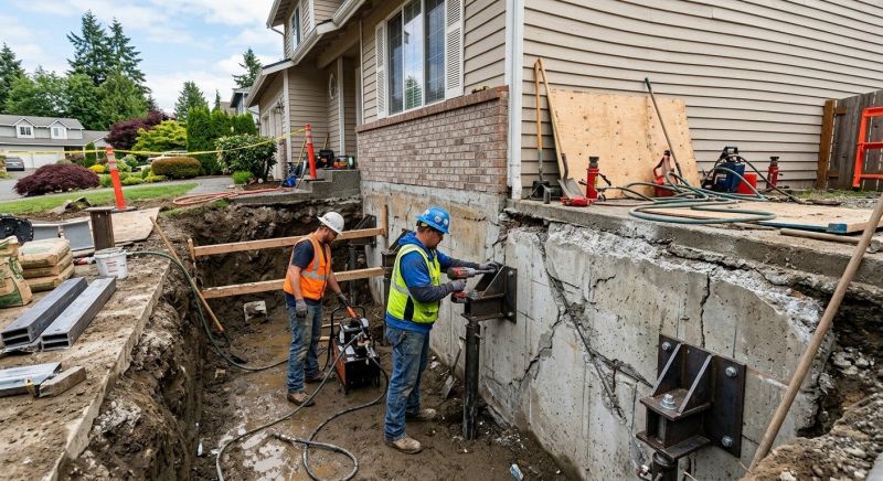 Foundation Stabilizing in Venus, TX