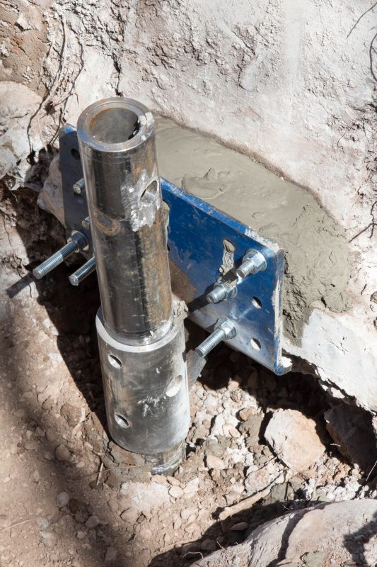 Helical Pile Installation in Arlington, TX