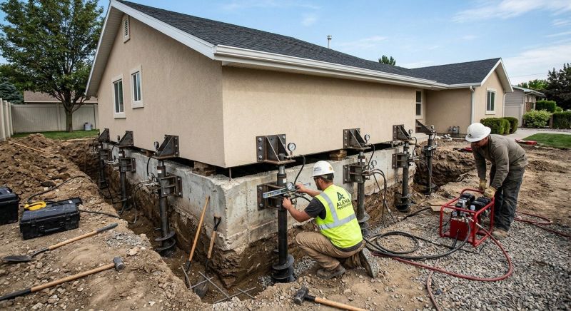 Home Foundation Leveling in Addison, TX