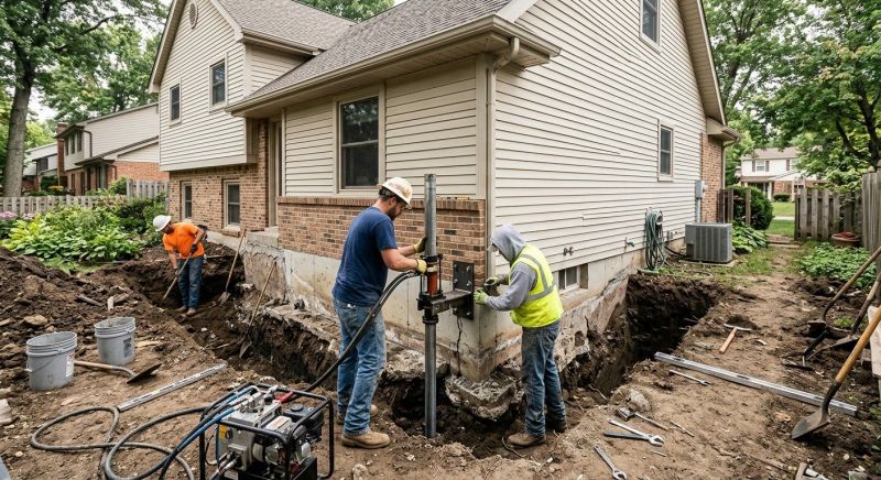 Home Foundation Repair in Alvarado, TX