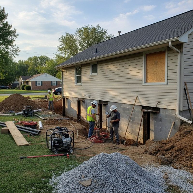 Home Foundation Repair in Midlothian, TX