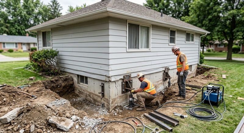 House Foundation Repair in Red Oak, TX