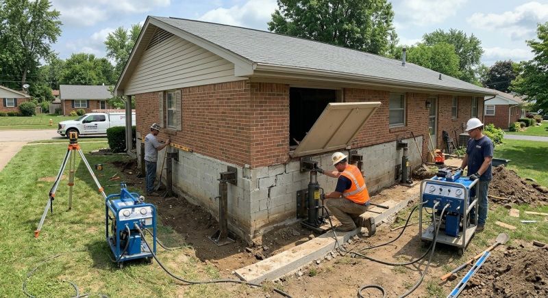 House Leveling in Bedford, TX