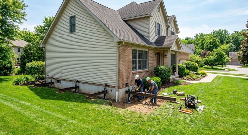 House Leveling in Mansfield, TX